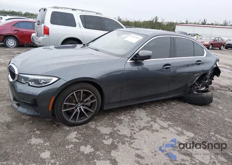 2021 BMW 330I z USA, uszkodzony, nr VIN 3MW5R1J04M8B92435